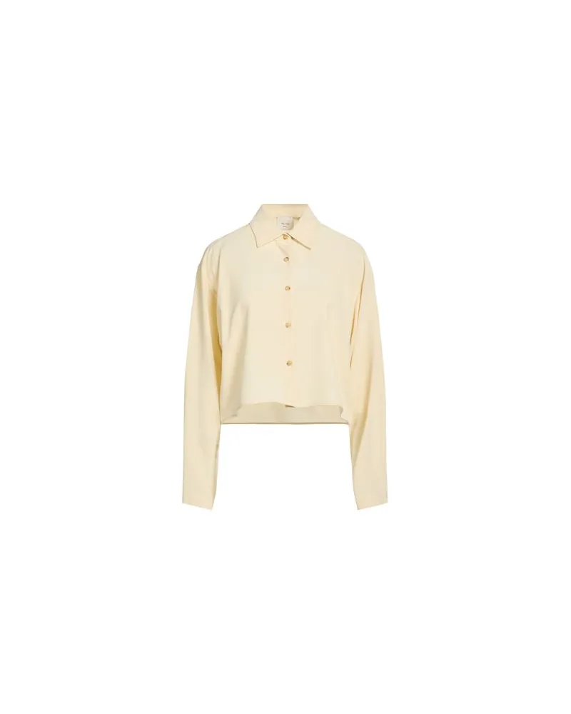 ALYSI TOPS - Hemdenauf YOOX.COM Cremeweiß