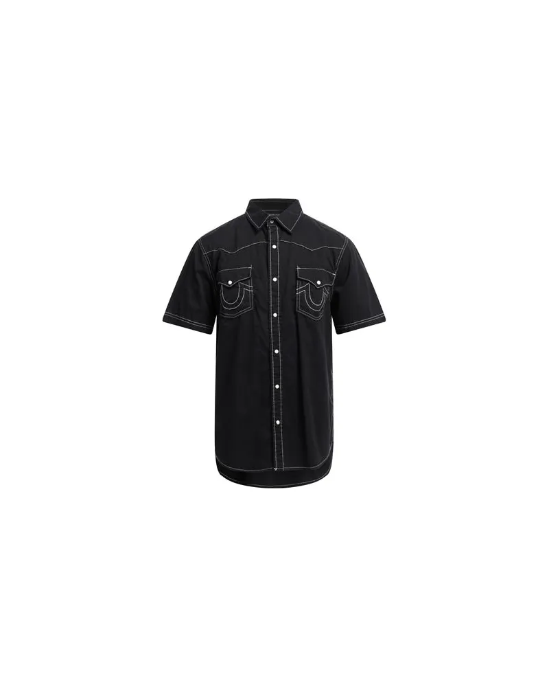 True Religion TOPS - Hemdenauf YOOX.COM Schwarz