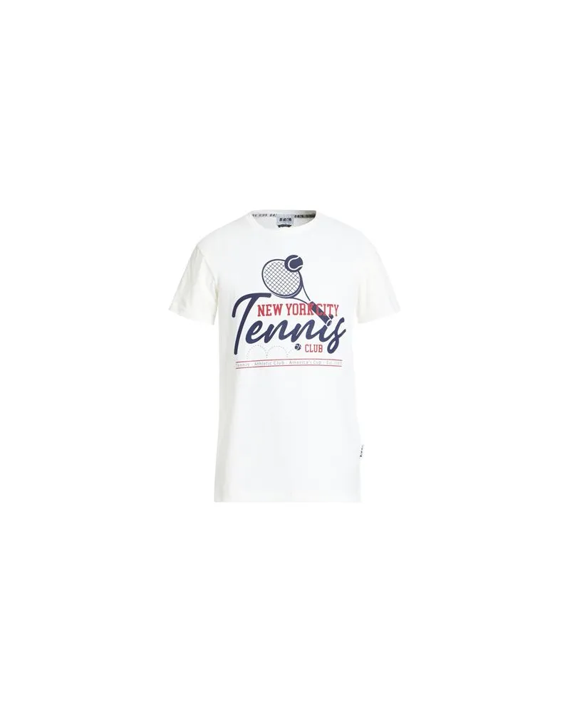 BERNA TOPS - T-shirtsauf YOOX.COM Cremeweiß
