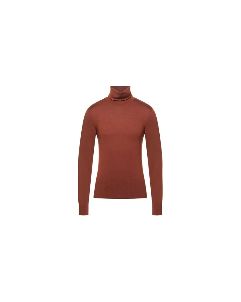 Dolce & Gabbana STRICKWAREN - Rollkragenpulloverauf YOOX.COM Braun