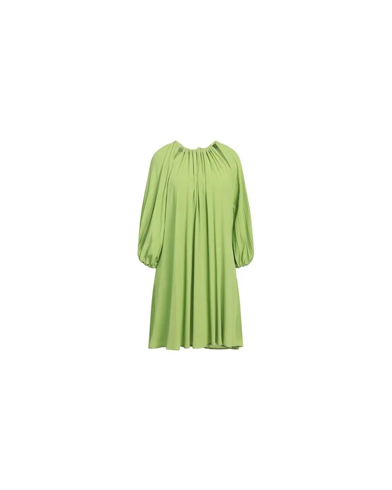 MEIMEIJ KLEIDER - Mini-Kleiderauf YOOX.COM Limettengrün