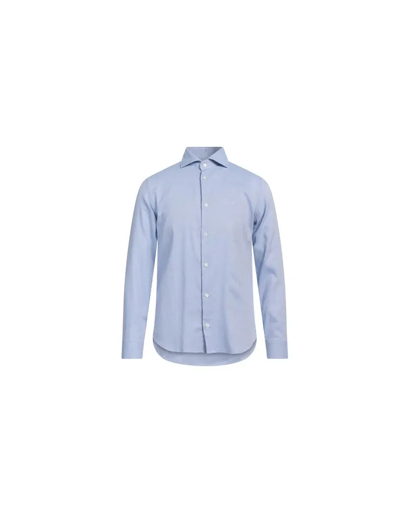 Emporio Armani TOPS - Hemdenauf YOOX.COM Himmelblau