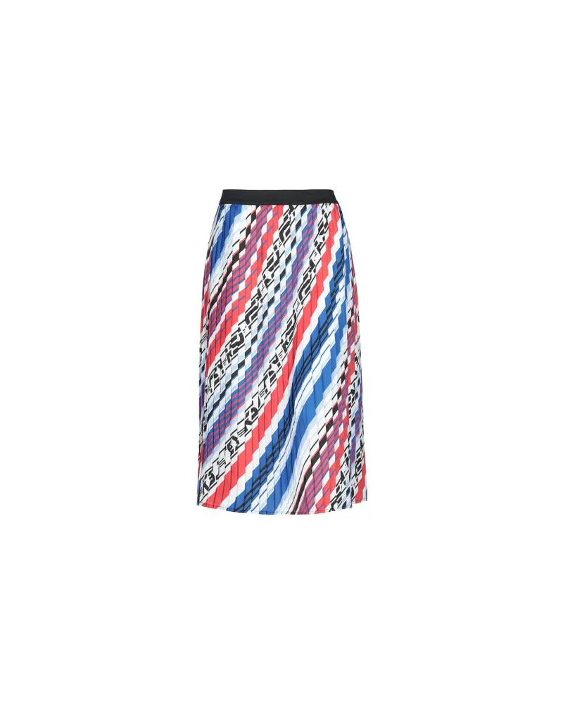 Kaos HOSEN & RÖCKE - Midi-Röckeauf YOOX.COM Blau