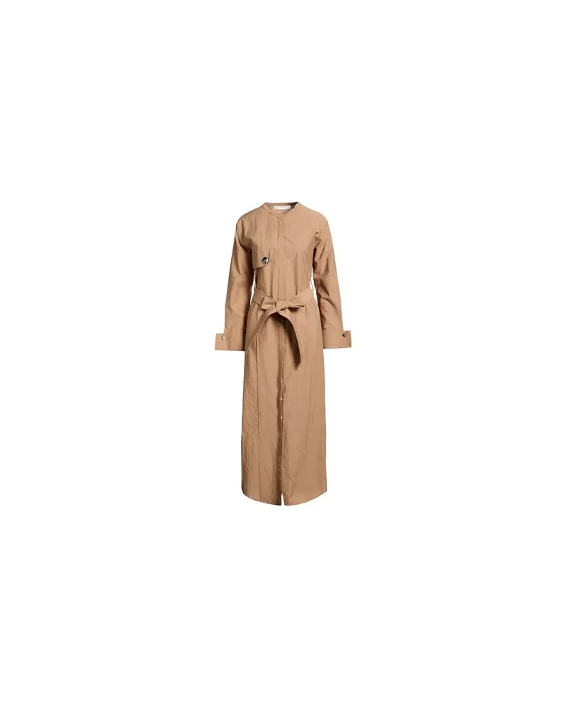 TELA KLEIDER - Maxi-Kleiderauf YOOX.COM Kamel
