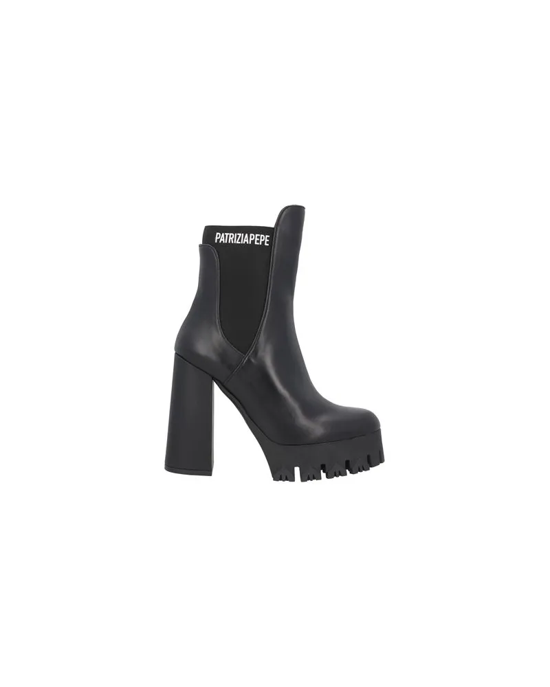 Patrizia Pepe SCHUHE - Stiefelettenauf YOOX.COM Schwarz