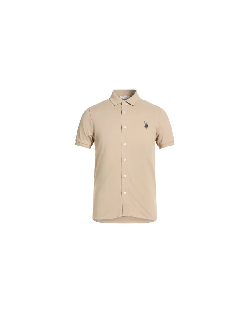 U.S. Polo Assn.  U POLO ASSN. - TOPS - Hemdenauf YOOX.COM Sand