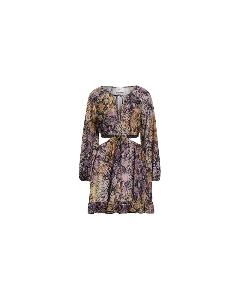 Dixie KLEIDER - Mini-Kleiderauf YOOX.COM Dunkelviolett