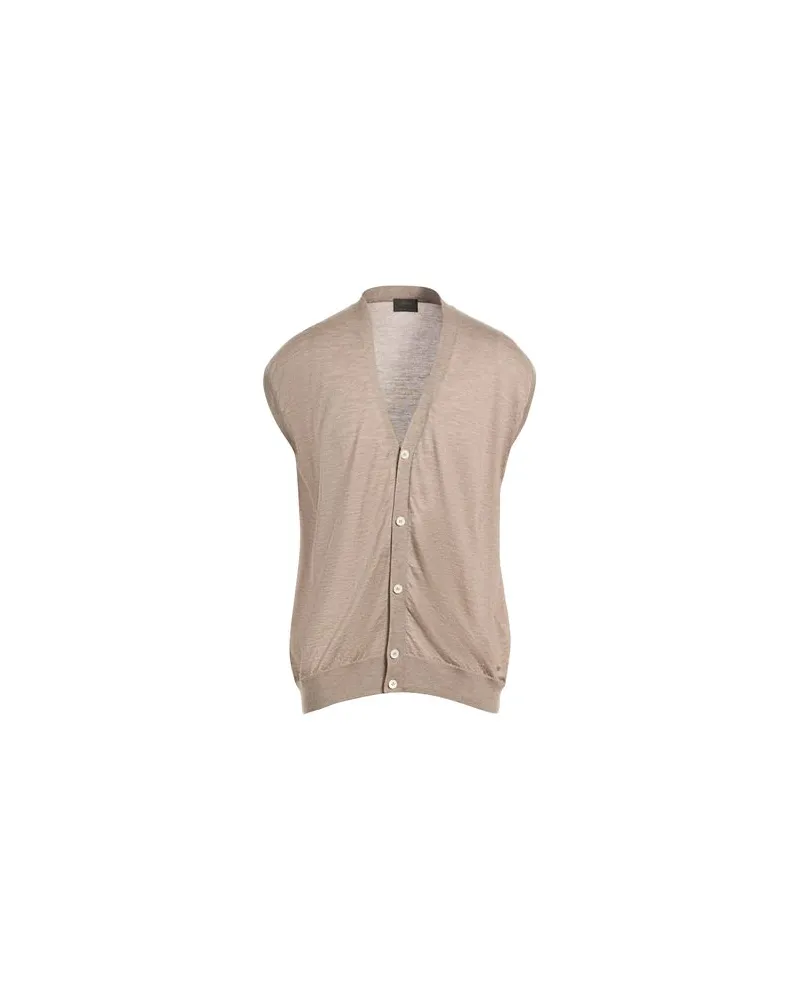 Brioni STRICKWAREN - Strickjackenauf YOOX.COM Hellbraun