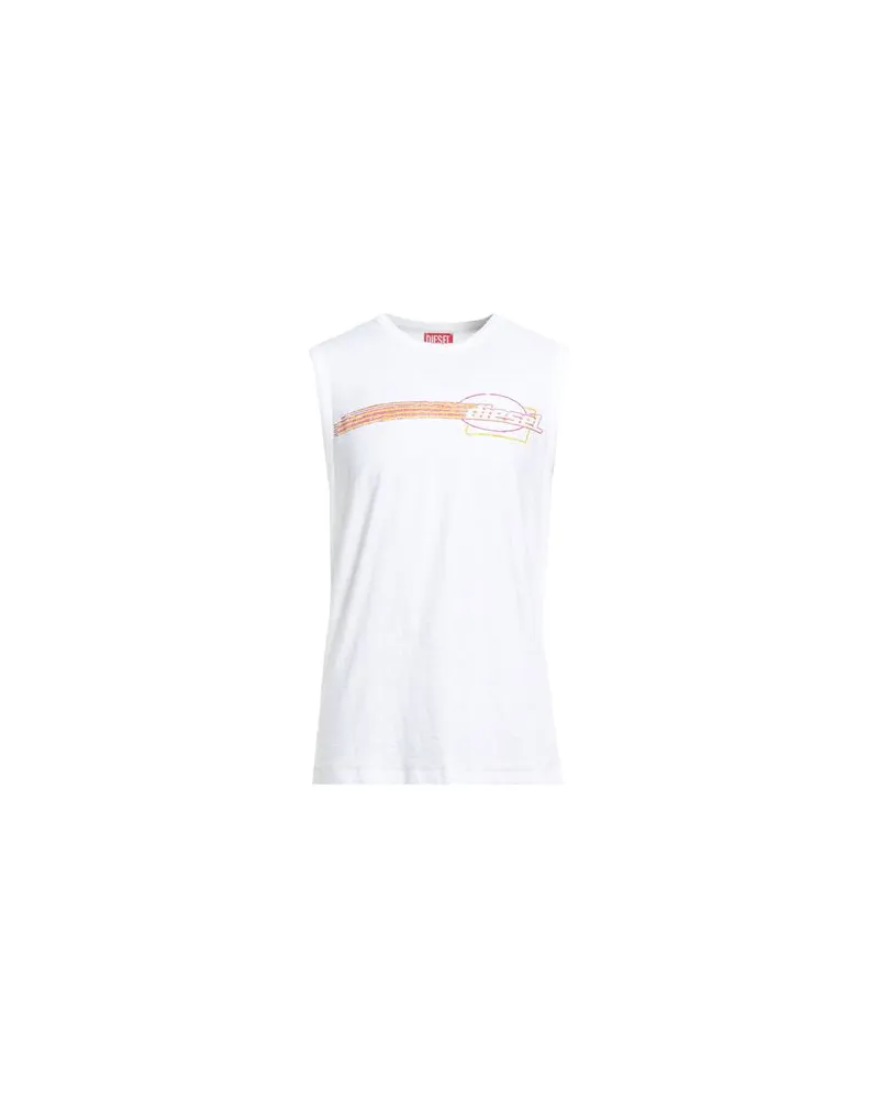 Diesel TOPS - T-shirtsauf YOOX.COM Weiß