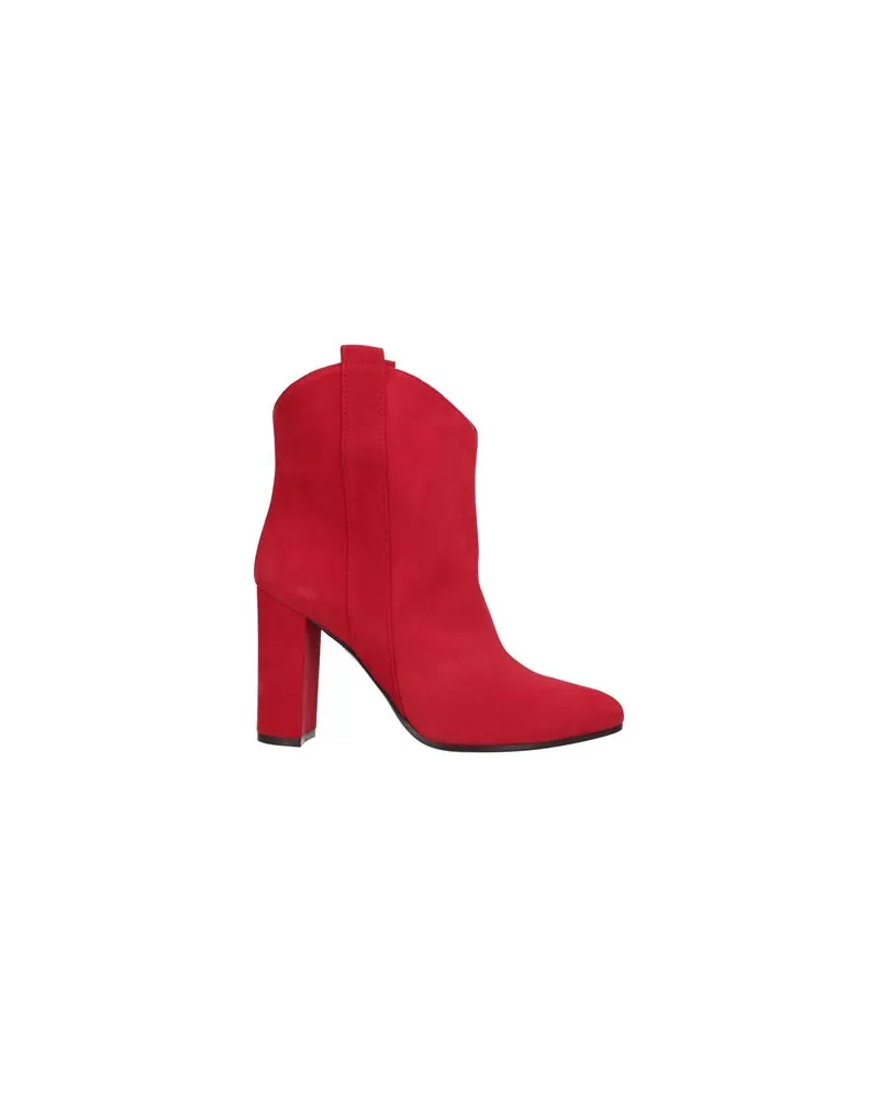 Via Roma 15 SCHUHE - Stiefelettenauf YOOX.COM Rot
