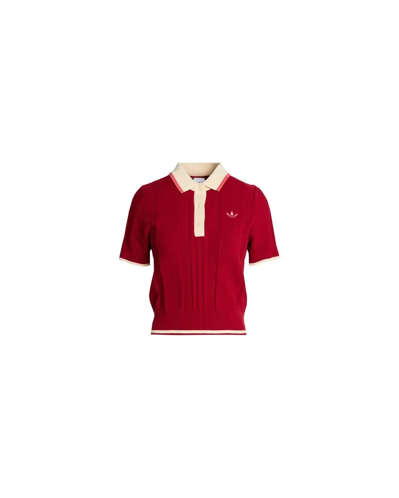 adidas POLO SH SLEEVES - TOPS - Poloshirtsauf YOOX.COM Purpur