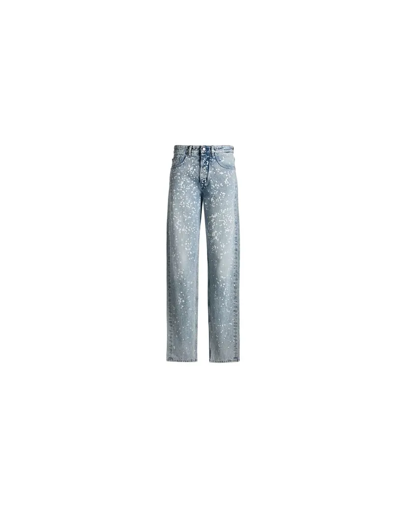 Maison Margiela HOSEN & RÖCKE - Jeanshosenauf YOOX.COM Blau