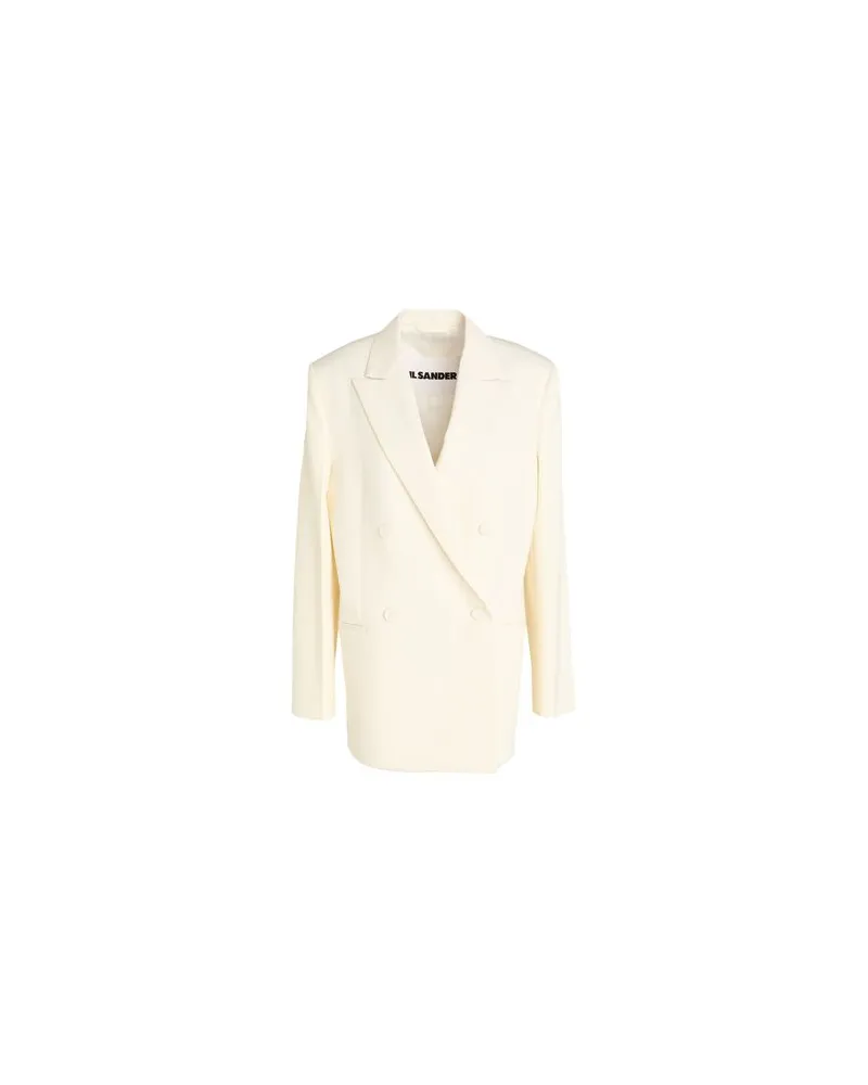 Jil Sander ANZÜGE und CO-ORDS - Blazersauf YOOX.COM Cremeweiß