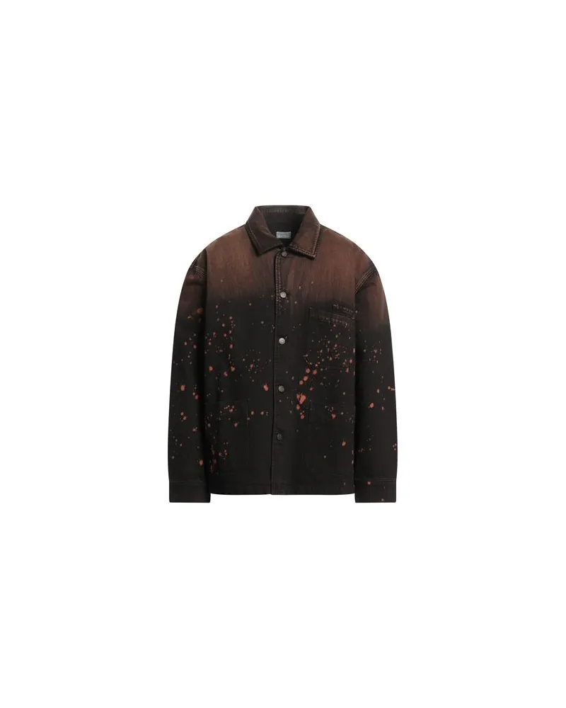 Guess JACKEN & MÄNTEL - Jeansjacken/Mäntelauf YOOX.COM Braun