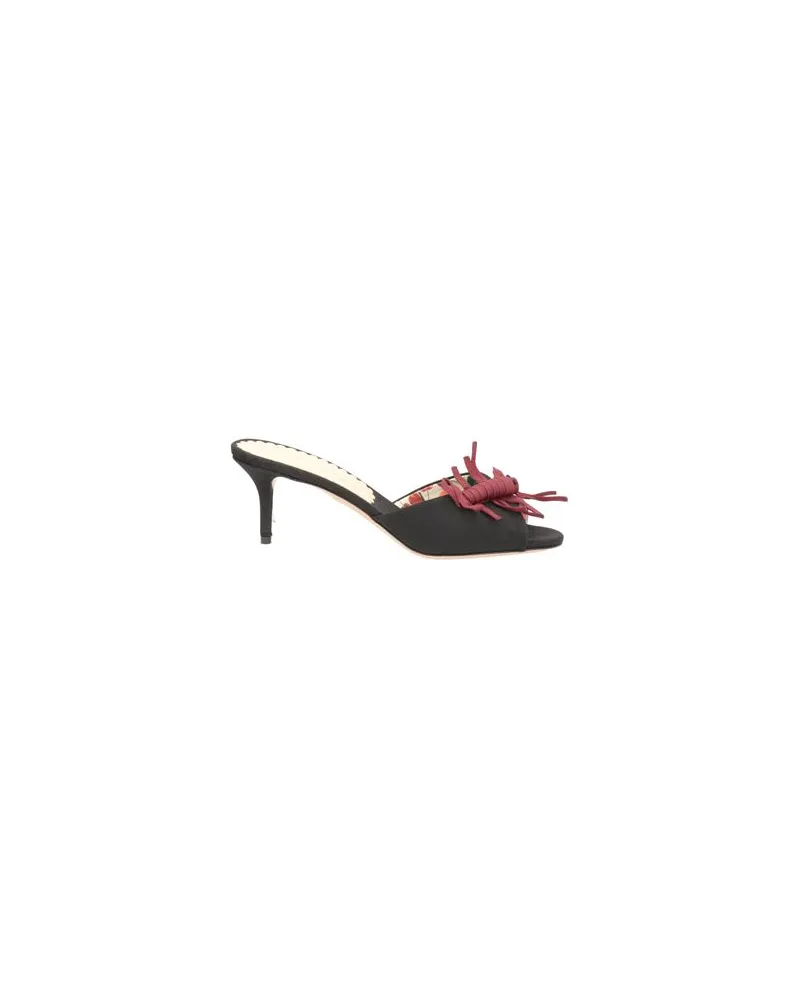 Charlotte Olympia SCHUHE - Sandalenauf YOOX.COM Schwarz
