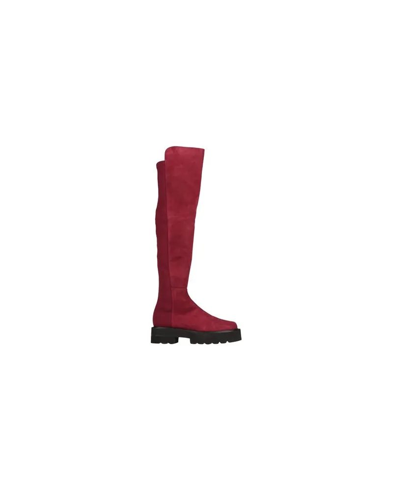 Stuart Weitzman SCHUHE - Stiefelauf YOOX.COM Bordeaux