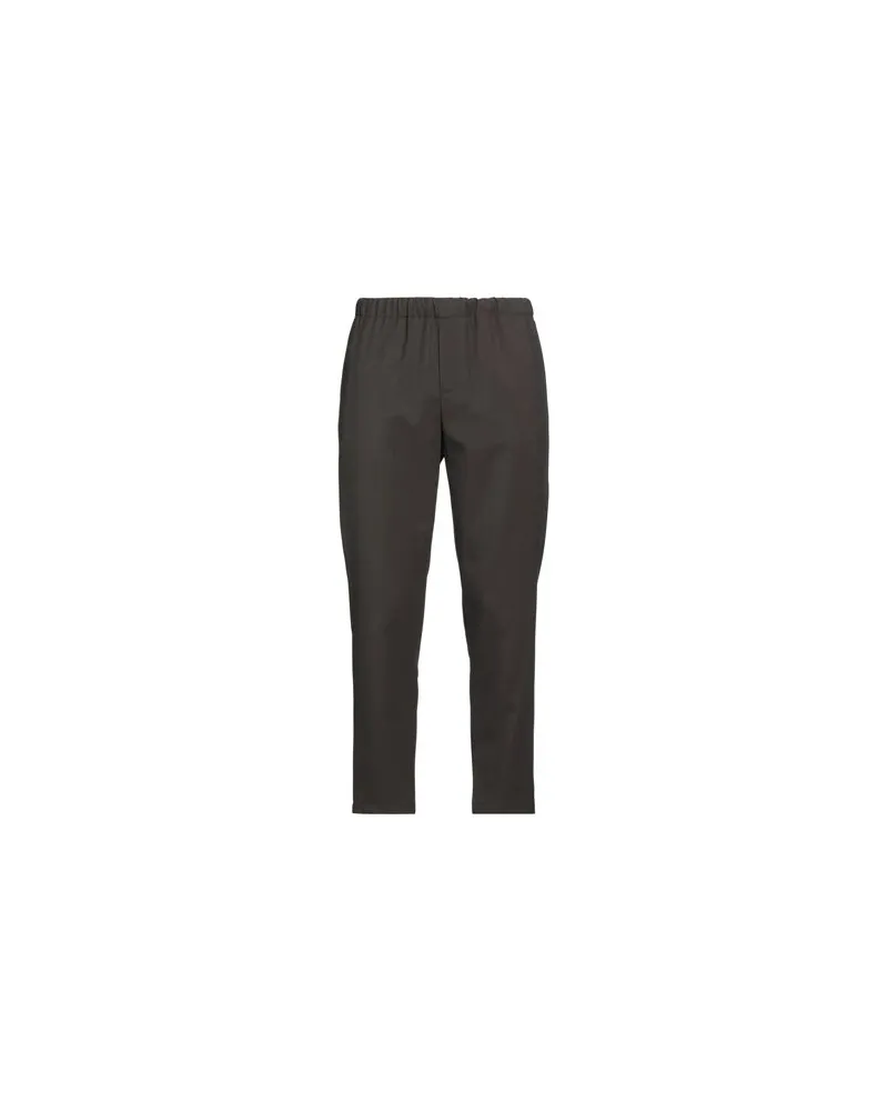 CRUNA HOSEN & RÖCKE - Hosenauf YOOX.COM Dunkelbraun