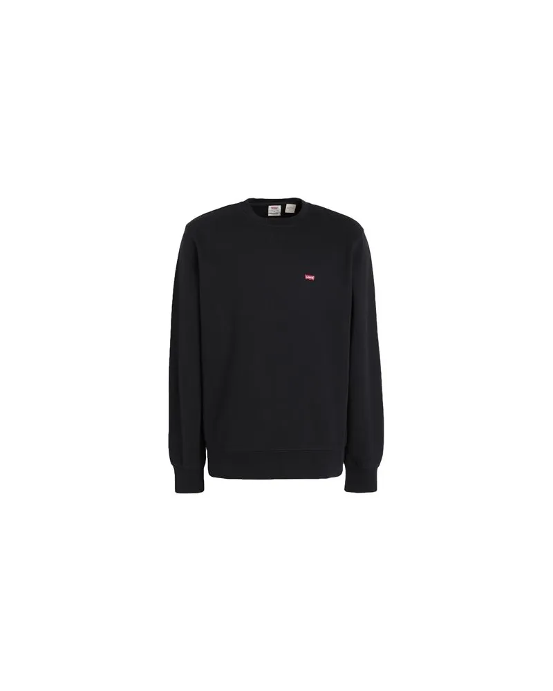 Levi's NEW ORIGINAL CREW  - TOPS - Sweatshirtsauf YOOX.COM Schwarz