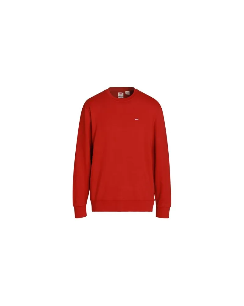 Levi's NEW ORIGINAL CREW  - TOPS - Sweatshirtsauf YOOX.COM Rot