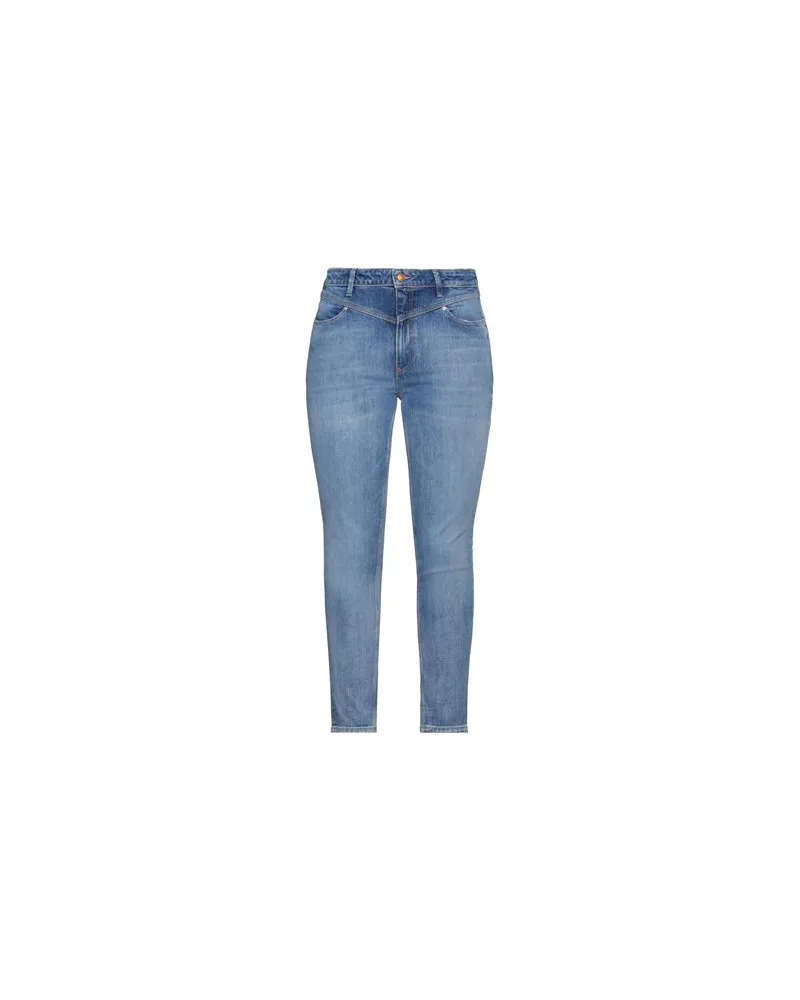 Guess HOSEN & RÖCKE - Jeanshosenauf YOOX.COM Blau