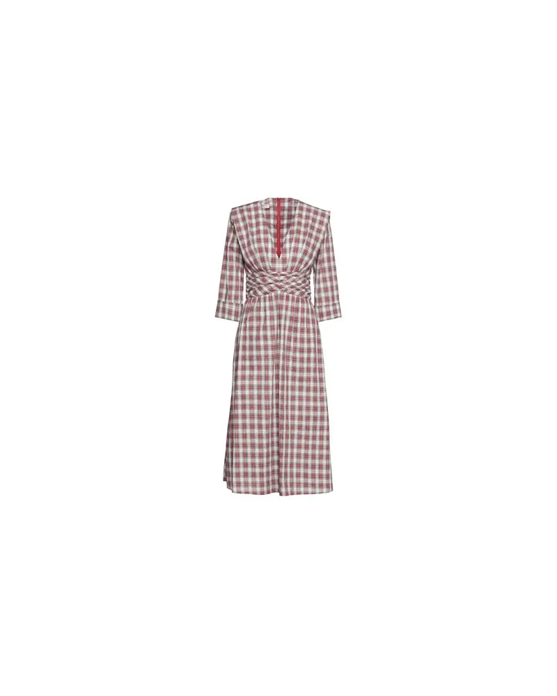 Philosophy Di Lorenzo Serafini KLEIDER - Midi-Kleiderauf YOOX.COM Rot