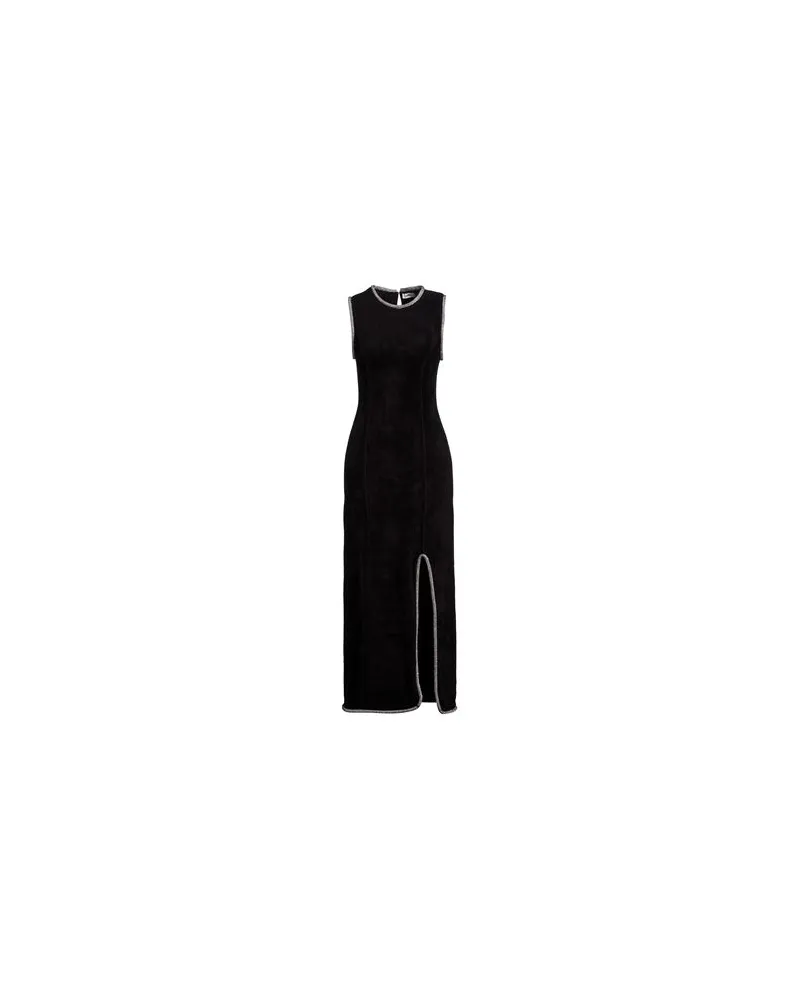 Sandro KLEIDER - Maxi-Kleiderauf YOOX.COM Schwarz