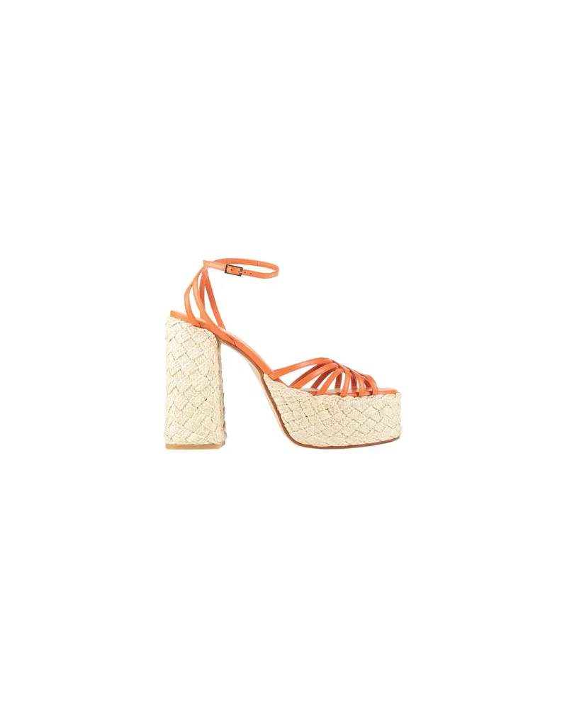 Castañer SCHUHE - Sandalenauf YOOX.COM Orange