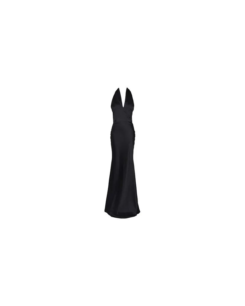ACTUALEE KLEIDER - Maxi-Kleiderauf YOOX.COM Schwarz