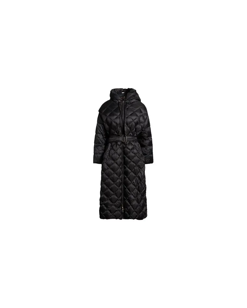 Max Mara JACKEN & MÄNTEL - Pufferjacken & Daunenjackenauf YOOX.COM Schwarz