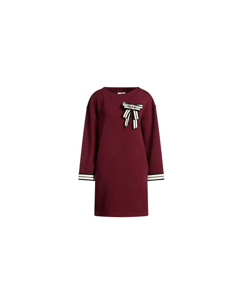 Twin-Set KLEIDER - Mini-Kleiderauf YOOX.COM Bordeaux