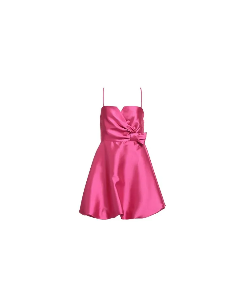 Biancoghiaccio KLEIDER - Mini-Kleiderauf YOOX.COM Fuchsia
