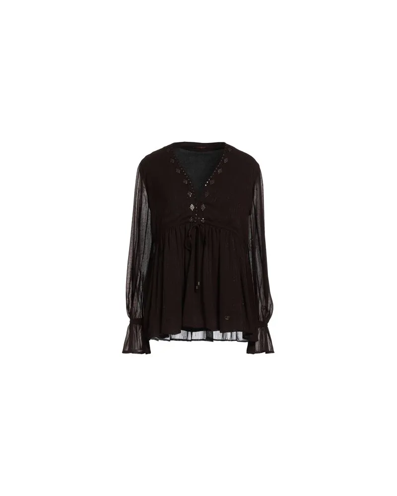 Gaudi TOPS - Topsauf YOOX.COM Schokobraun