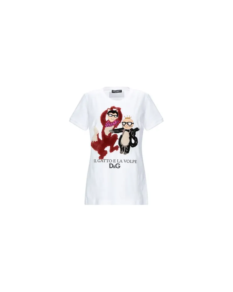 Dolce & Gabbana TOPS - T-shirtsauf YOOX.COM Weiß