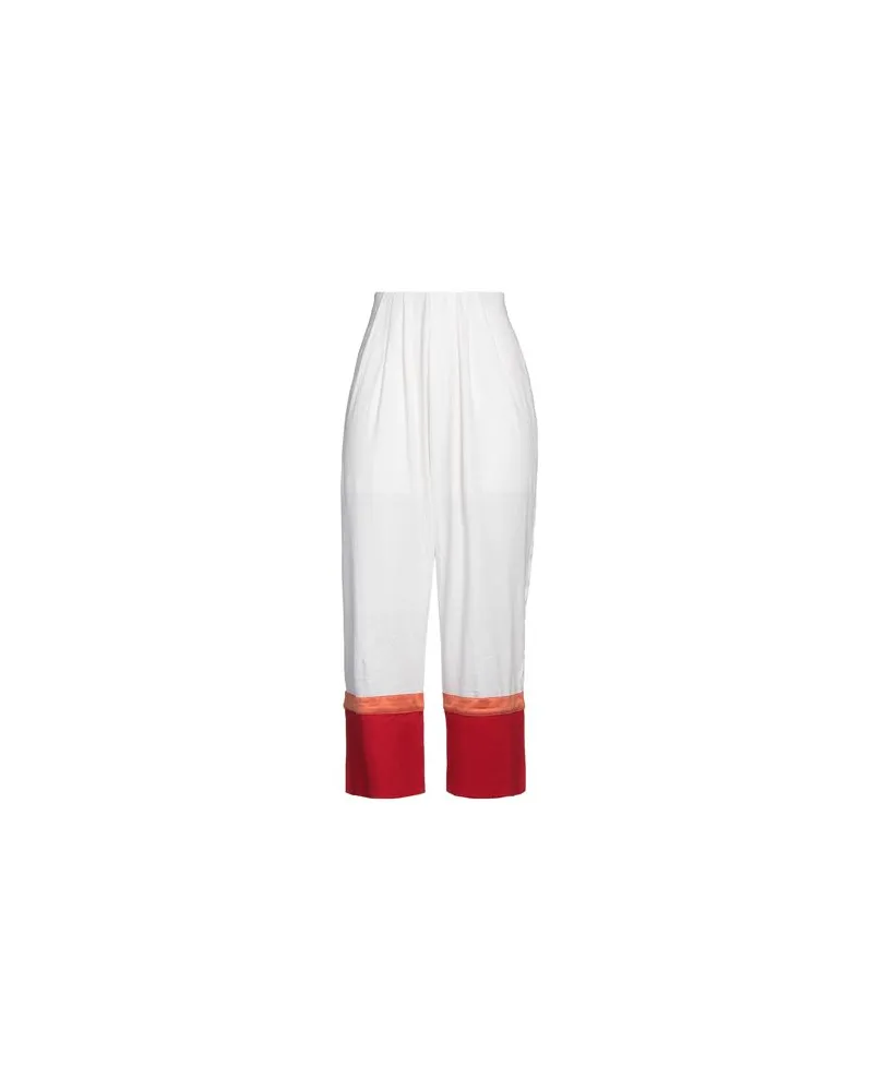 Malo HOSEN & RÖCKE - Hosenauf YOOX.COM Weiß