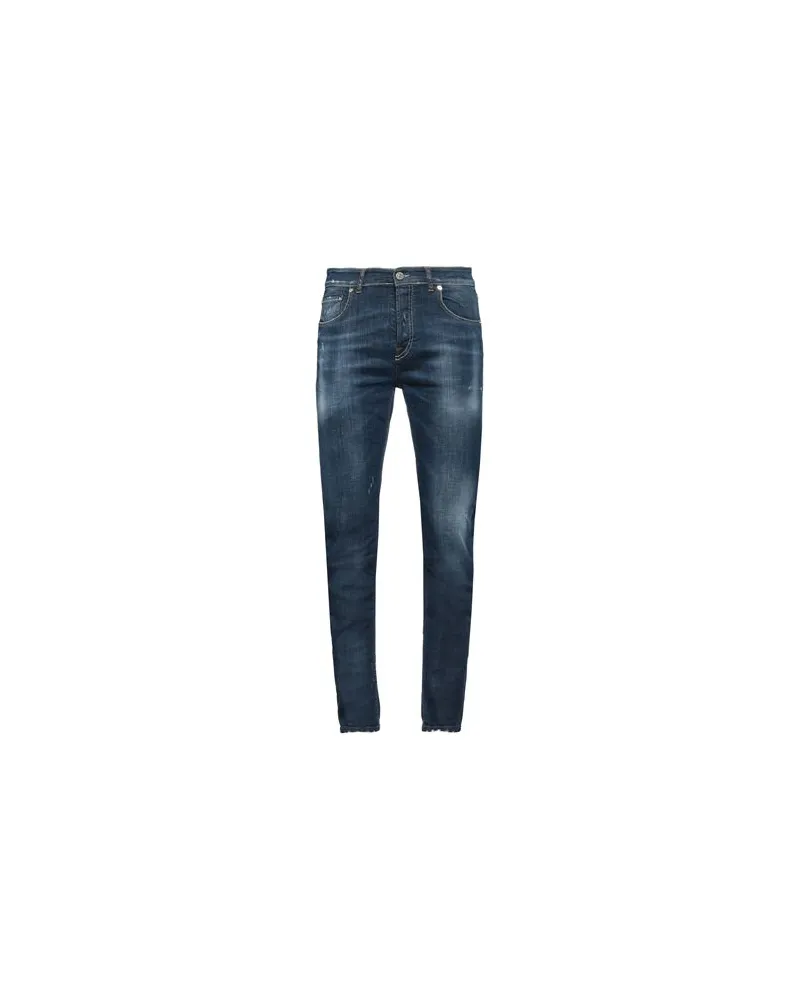 PMDS PREMIUM MOOD DENIM SUPERIOR HOSEN & RÖCKE - Jeanshosenauf YOOX.COM Blau