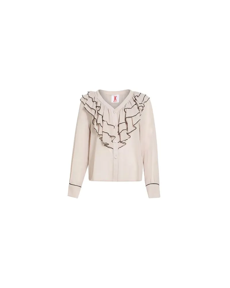 KONTATTO TOPS - Hemdenauf YOOX.COM Sand