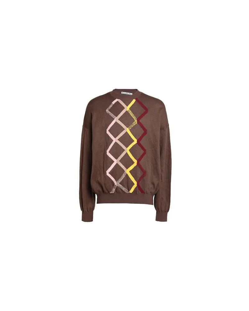 Acne Studios STRICKWAREN - Pulloverauf YOOX.COM Schokobraun