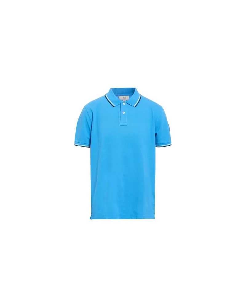 Woolrich MONTEREY POLO   - TOPS - Poloshirtsauf YOOX.COM Azurblau