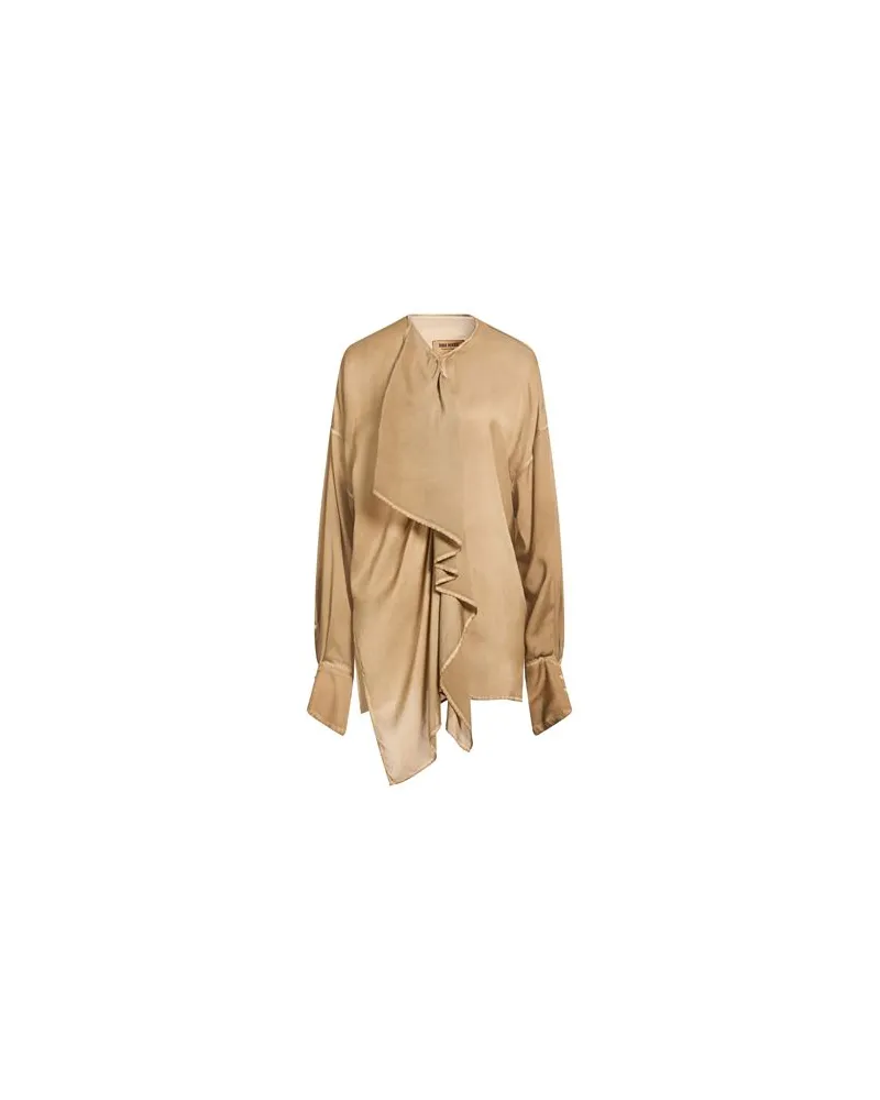 Uma Wang TOPS - Hemdenauf YOOX.COM Sand