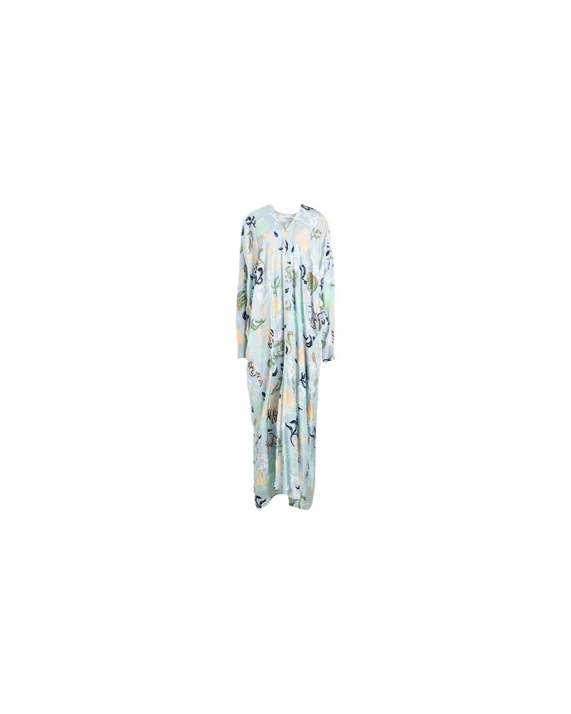 Lanvin KLEIDER - Maxi-Kleiderauf YOOX.COM Himmelblau