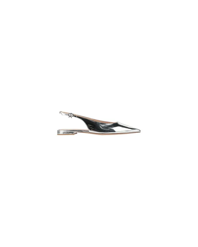 Gianvito Rossi SCHUHE - Ballerinasauf YOOX.COM Silber