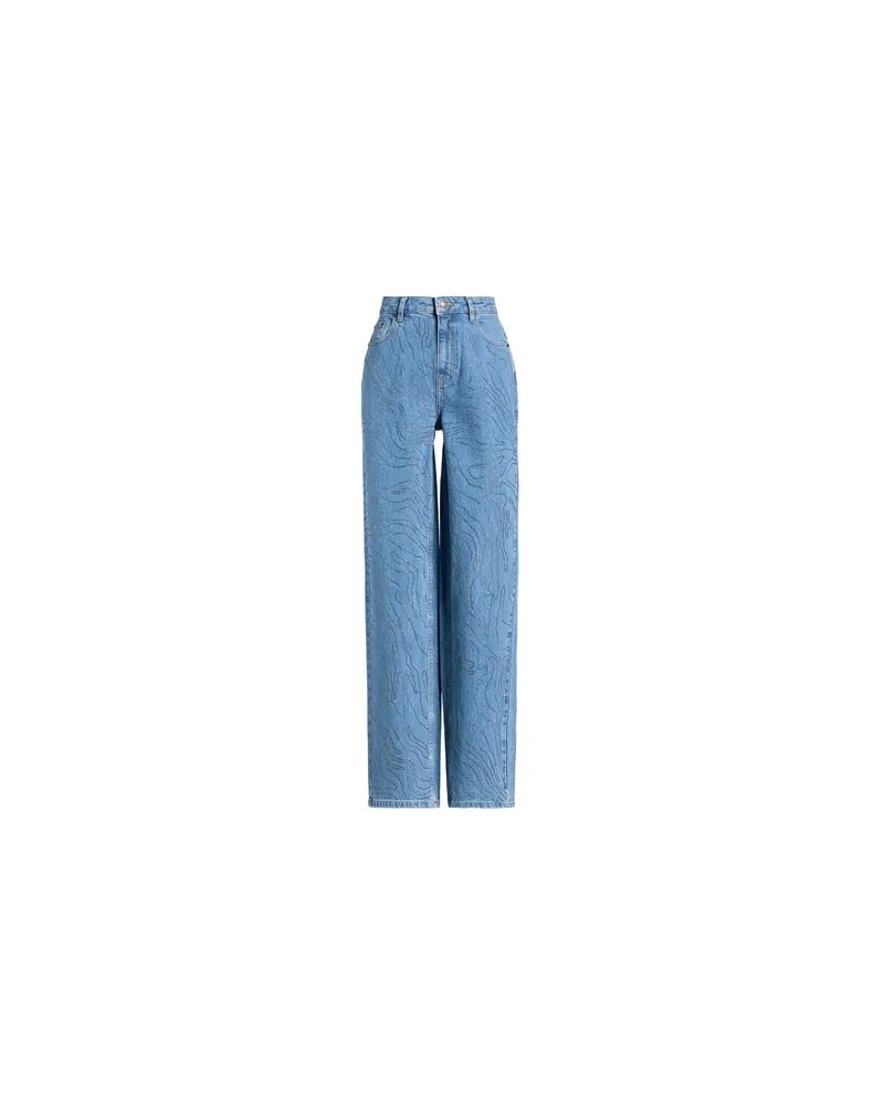 ROTATE Birger Christensen HOSEN & RÖCKE - Jeanshosenauf YOOX.COM Blau