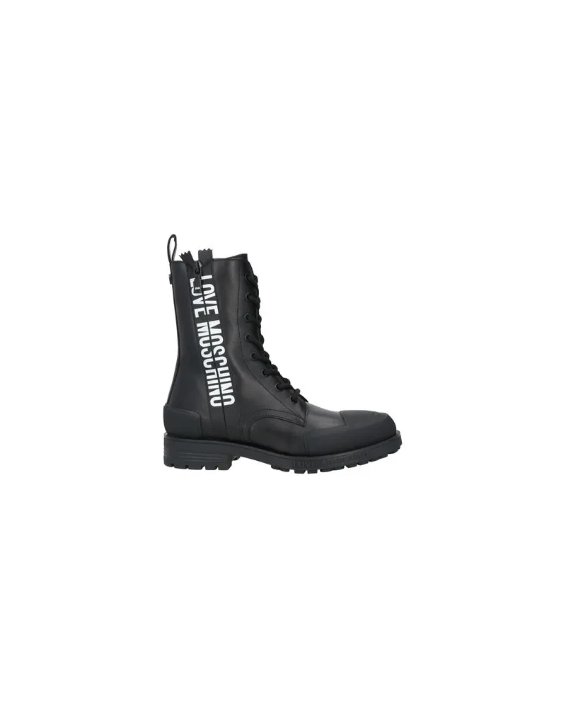 Moschino SCHUHE - Stiefelettenauf YOOX.COM Schwarz