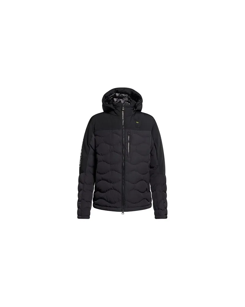 Blauer JACKEN & MÄNTEL - Pufferjacken & Daunenjackenauf YOOX.COM Schwarz