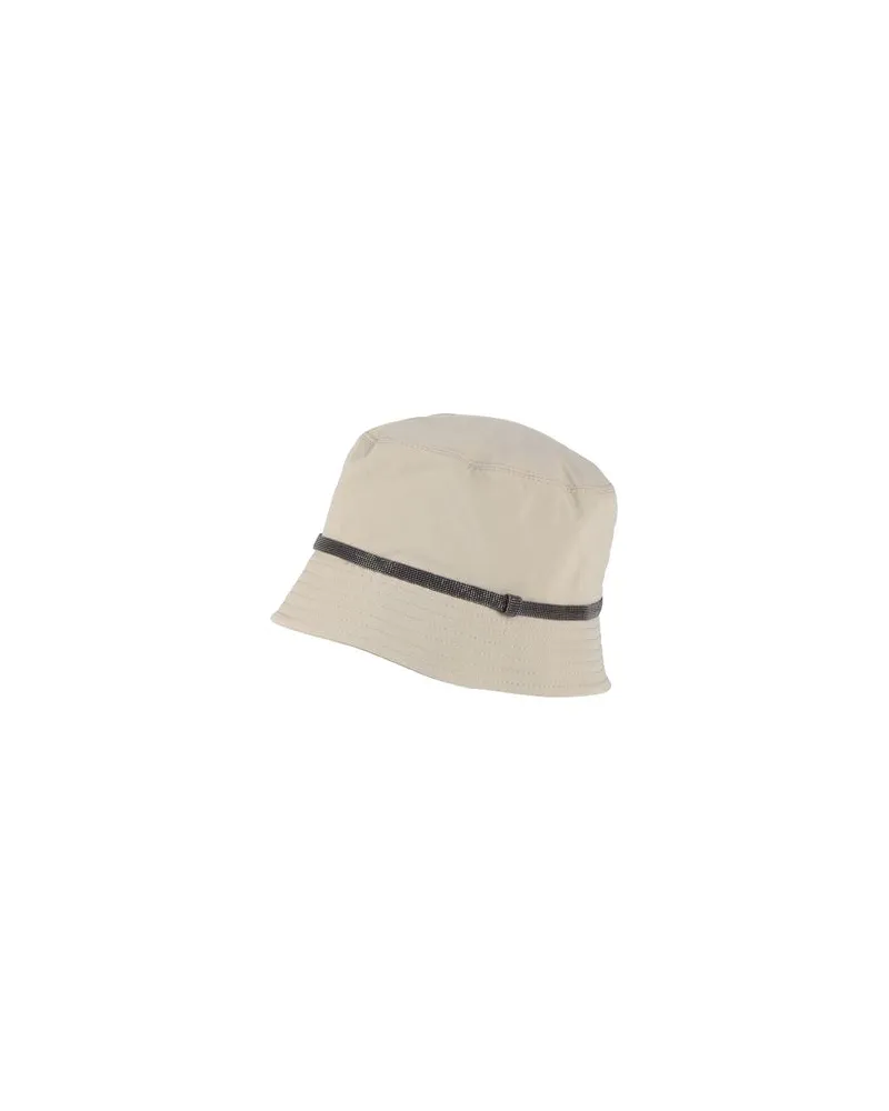 Brunello Cucinelli ACCESSOIRES - Mützen & Hüteauf YOOX.COM Sand