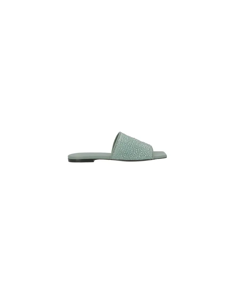 Lanvin SCHUHE - Sandalenauf YOOX.COM Salbeigrün