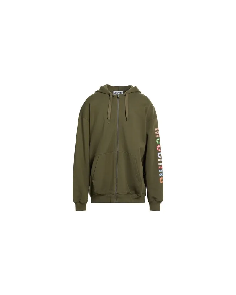 Moschino COUTURE - TOPS - Sweatshirtsauf YOOX.COM Militärgrün