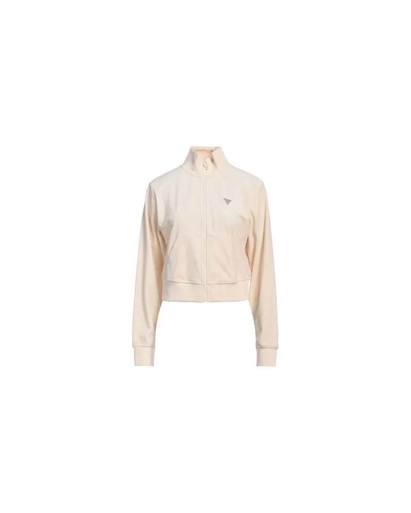 Guess TOPS - Sweatshirtsauf YOOX.COM Elfenbein