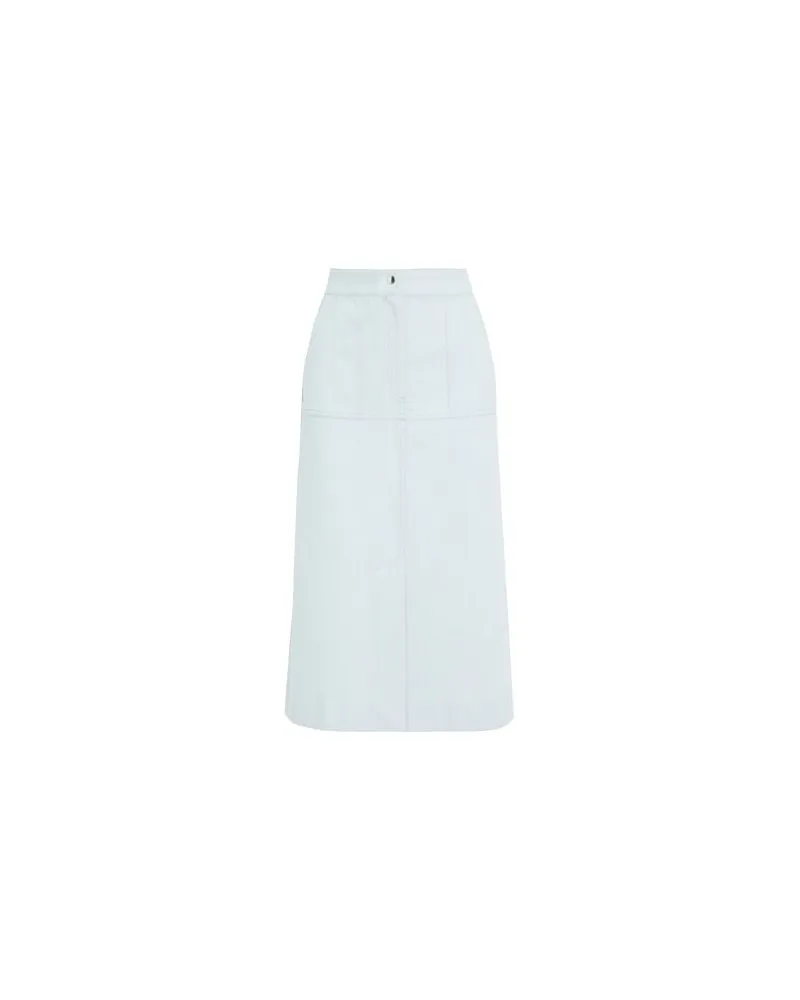 Iris & Ink HOSEN & RÖCKE - Jeansröckeauf YOOX.COM Blau