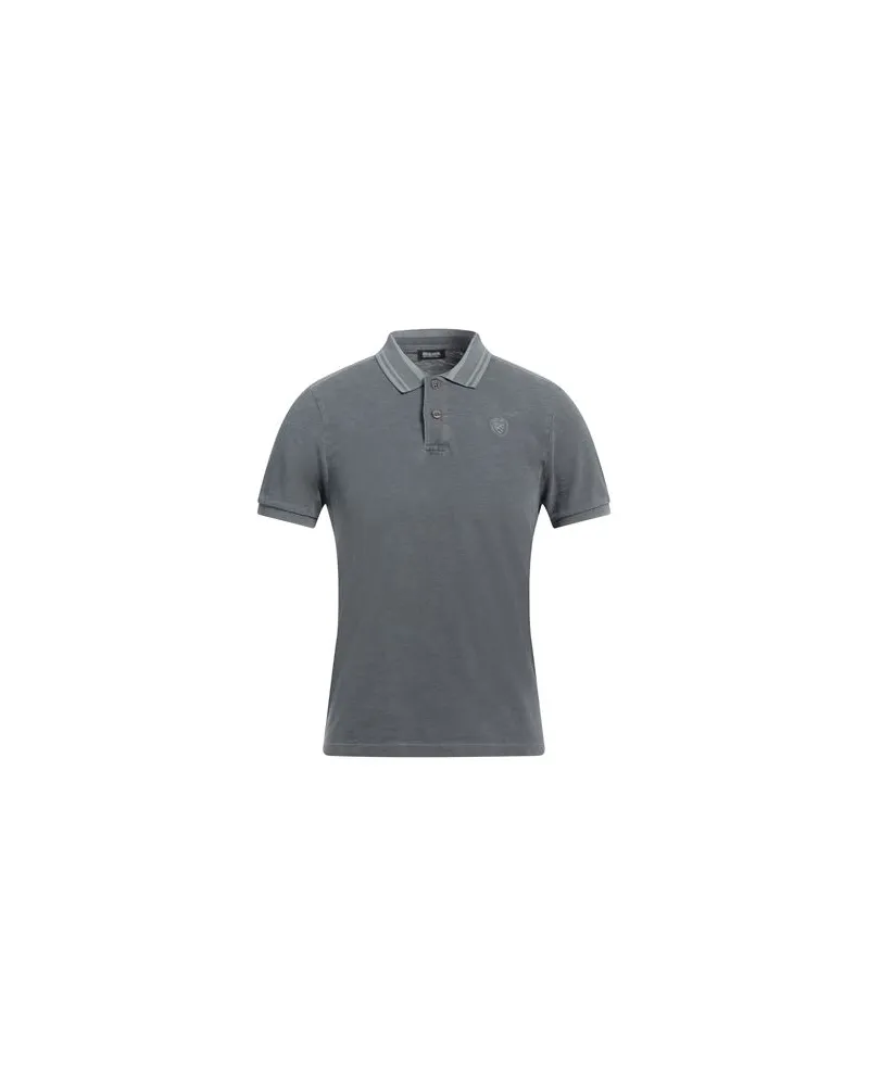 Blauer TOPS - Poloshirtsauf YOOX.COM Blei
